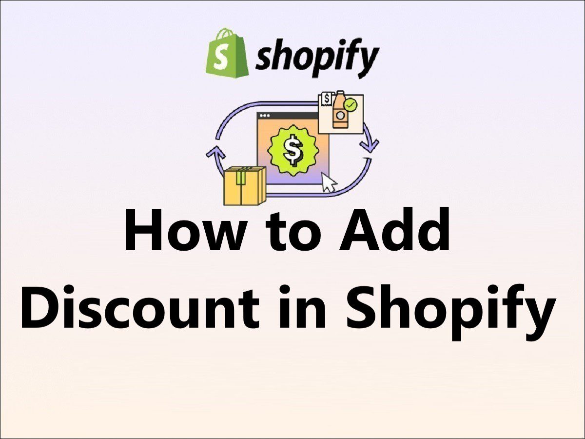 How to add discount in shopify store