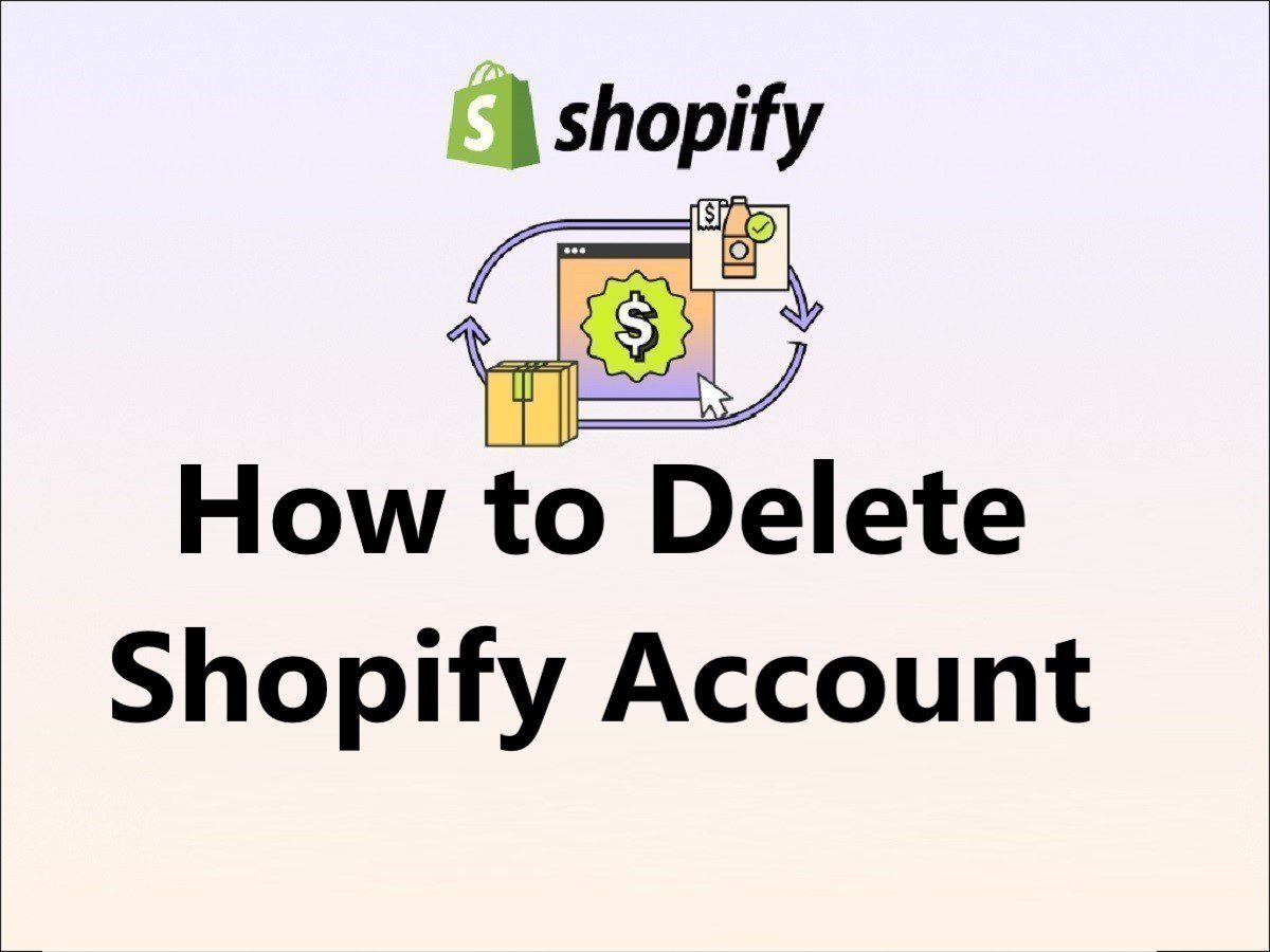How to delete shopify account or cancel subscription
