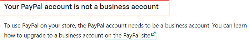 Can I Use Personal PayPal account on Shopify