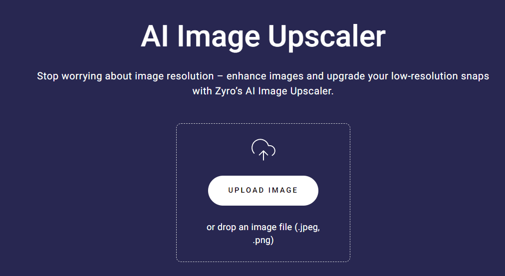 zyro image upscaler online free