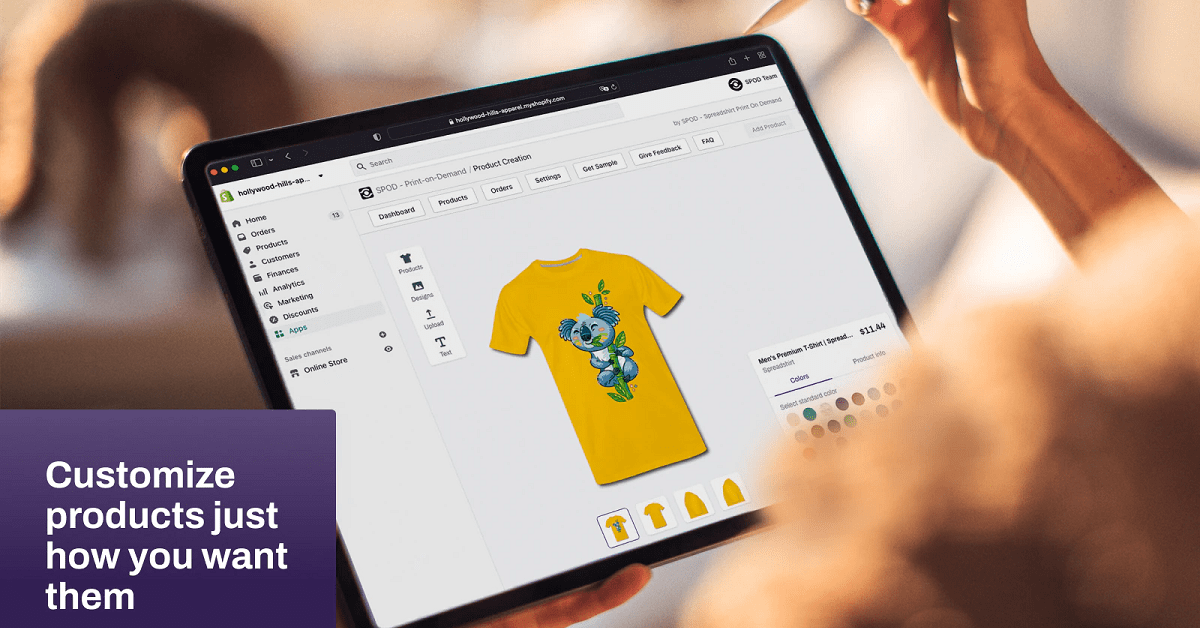 How to start print on demand shopify store