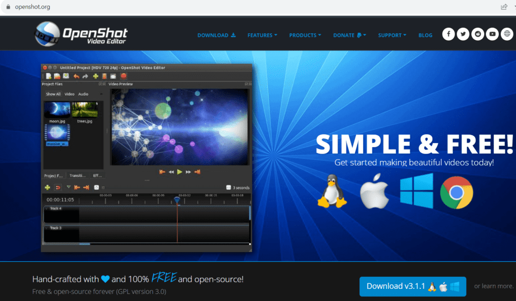 OpenShot Best Video Editing Software For Free On PC