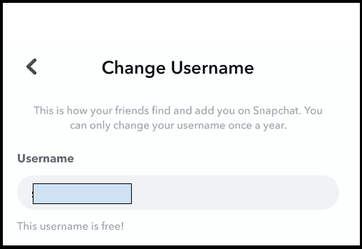 check if UserName is available in SnapChat