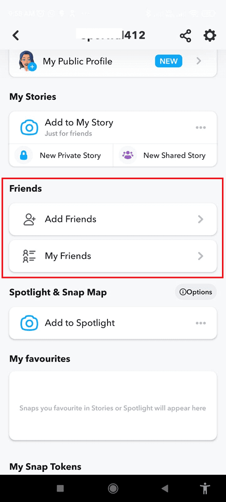 how to check mutual friends on snapchat