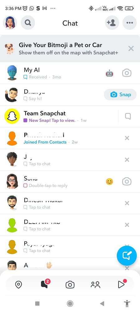how to connect friends to play games on snapchat