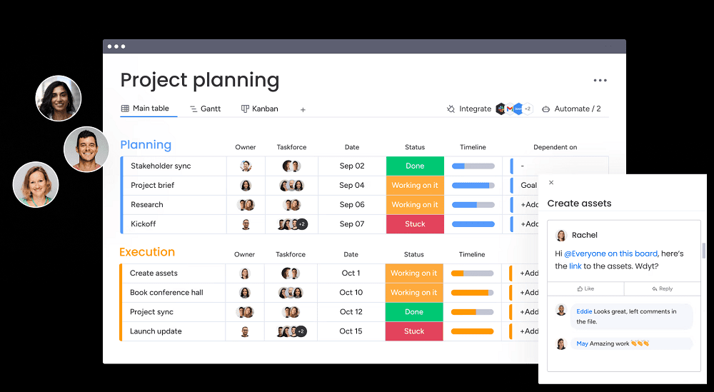 monday.com a Project Management software