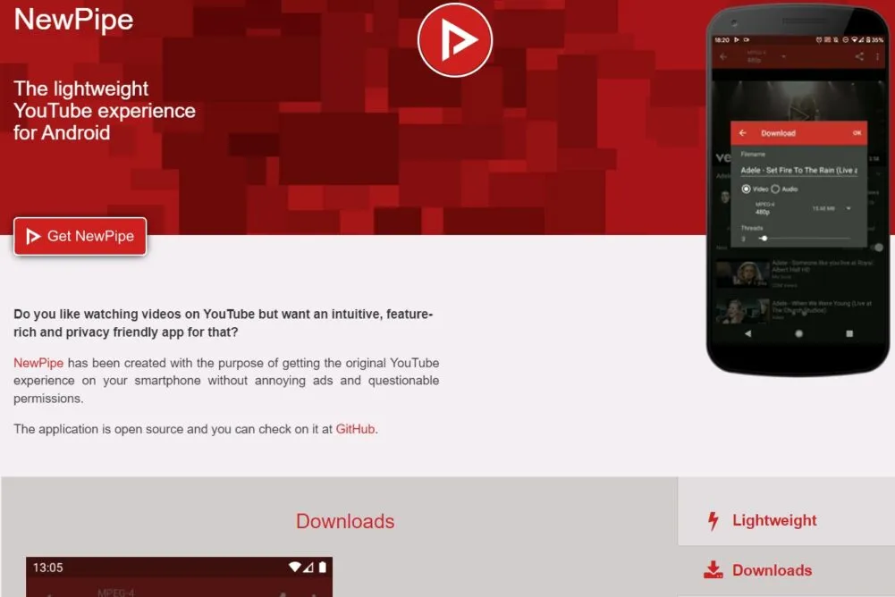 newpipe-Youtube-Video-Downloader-for-Android-free-app